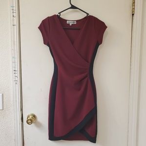 Maroon BodyCon Dress